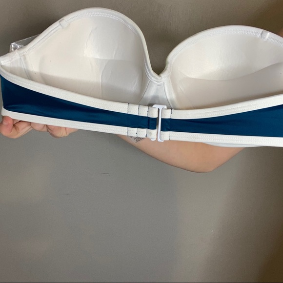 PINK Brand Blue, Green, and Navy Bikini Top - Picture 4 of 4